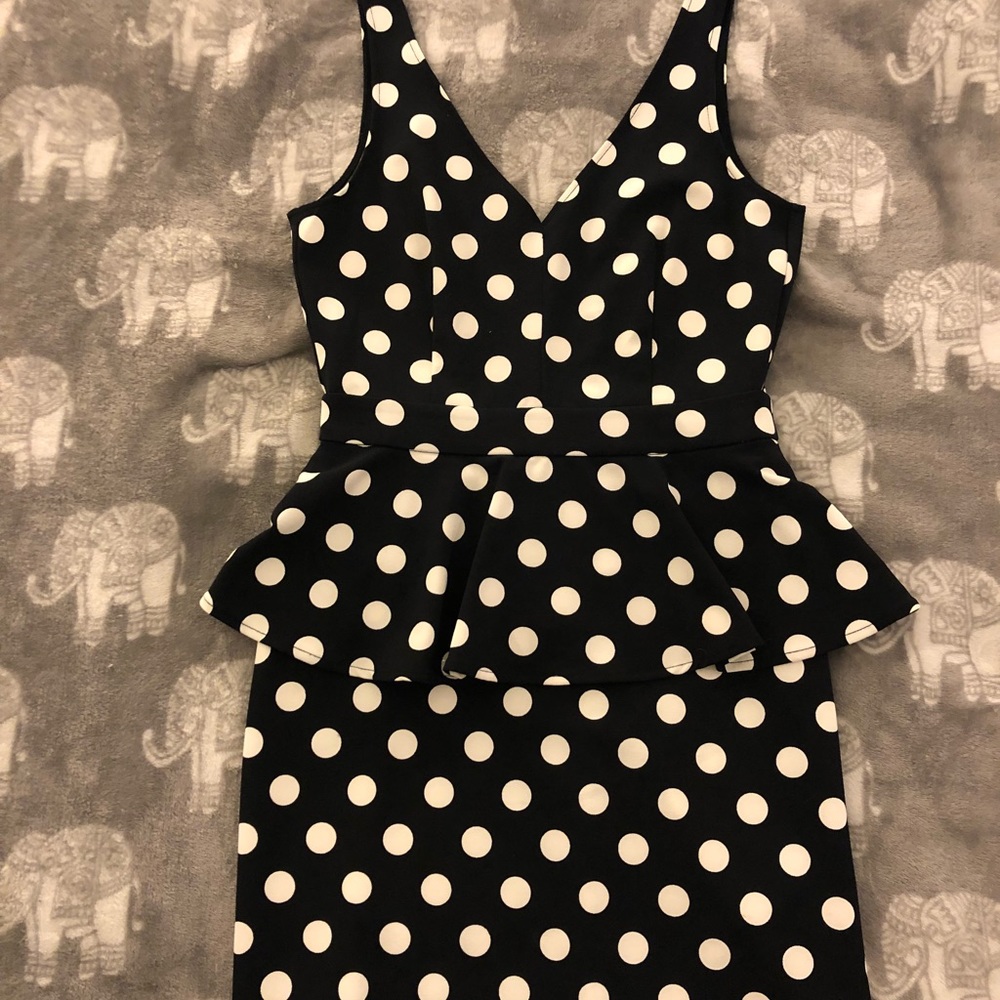 Poka dot dress
